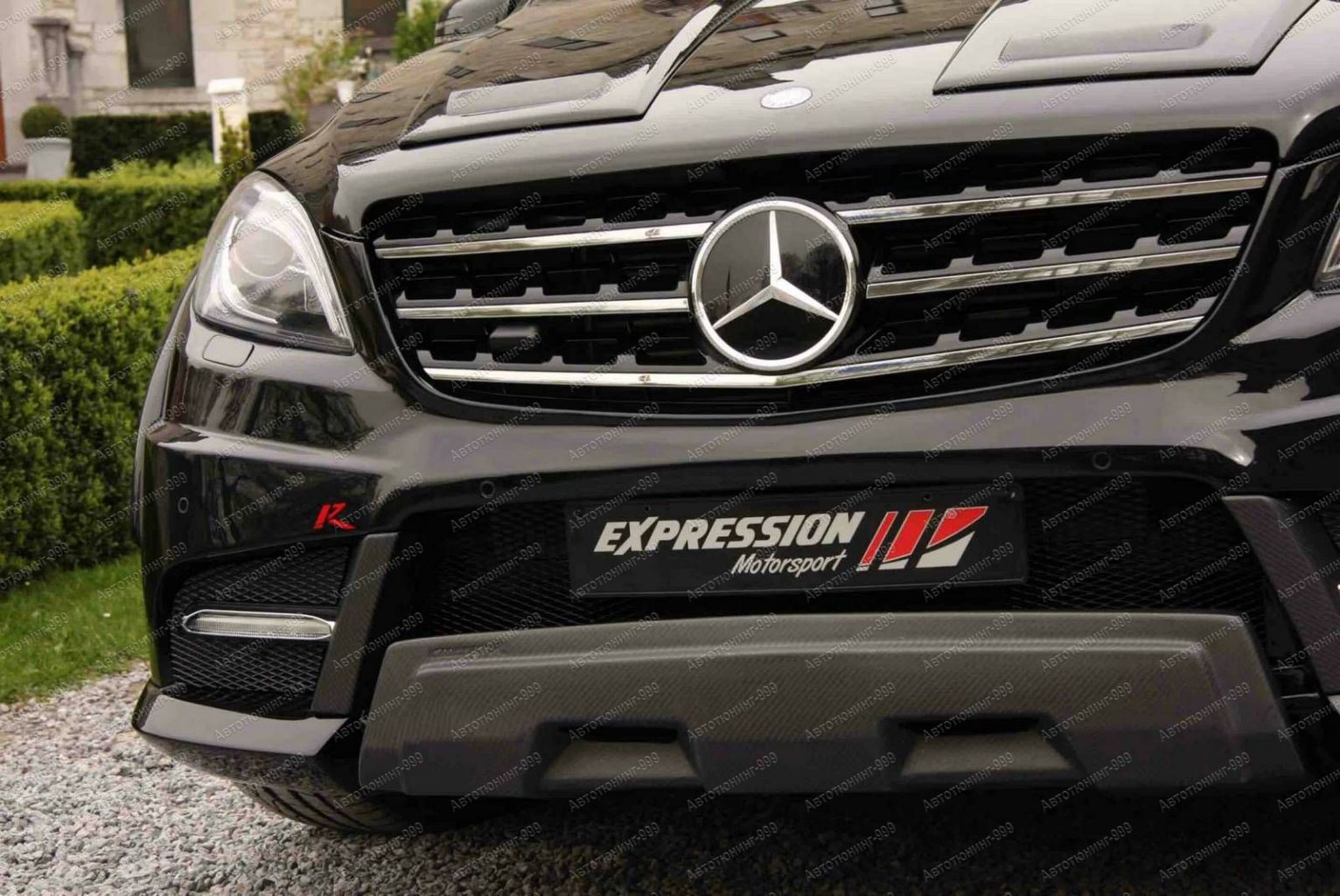   -  Mercedes-Benz ML63 AMG / 1 / autotuning999.ru